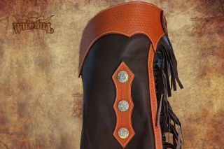 Czapsy western Chinks
Dark Brown Wild Bill
