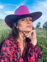 Kapelusz damski 
Ladies Cowgirl — róż