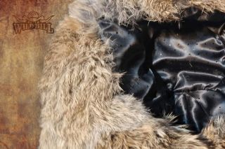 Czapka futrzana papacha
futro królika szarego