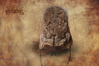 Czapka futrzana papacha
futro królika szarego