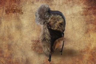 Czapka pilotka z Szopa naturalnego
Traper