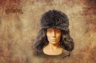 Czapka pilotka z Szopa naturalnego
Traper